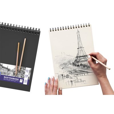 Schetsboek Oxford A5 50 vel 100 gram spiraal