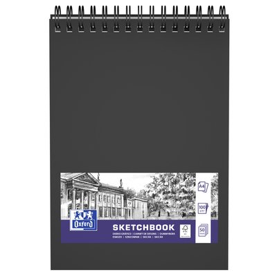 Schetsboek Oxford A4 50 vel 100 gram spiraal