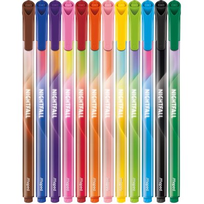 Viltstift Maped Nightfall set á 12 kleuren