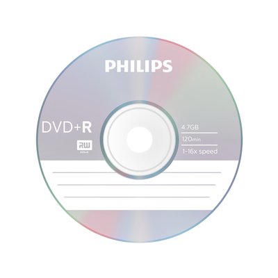 DVD+R Philips 4.7GB 16x Spindel 50 pièces