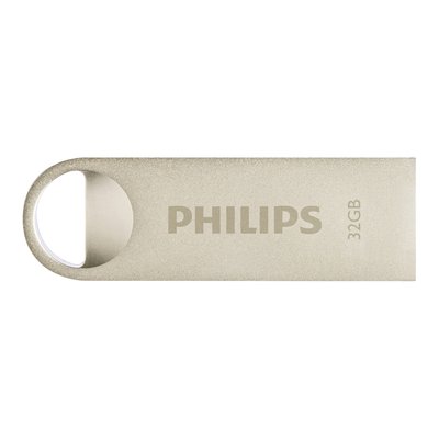 Clé USB 2.0 Philips Moon USB-A 32Go argent