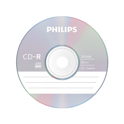 CD-R Philips 80Min 700MB 52x SP 50 stuks