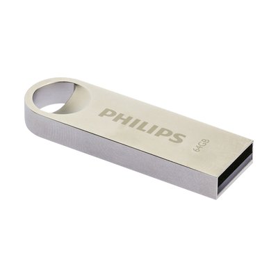 USB stick 2.0 Philips Moon USB-A 64GB zilver