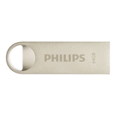 USB stick 2.0 Philips Moon USB-A 64GB zilver