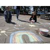 Stoepkrijtverf Creall Chalk Paint 6 kleuren à 250ml foto