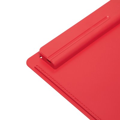 Porte-bloc MAULgo uni Recycled A4 portrait rouge