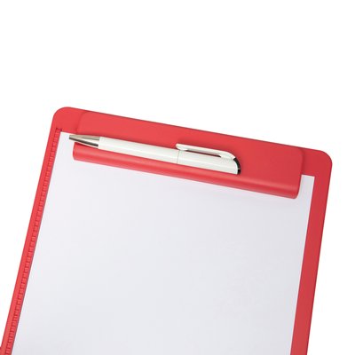 Porte-bloc MAULgo uni Recycled A4 portrait rouge