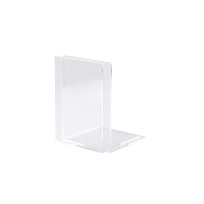 Boekensteun MAUL acryl 12x12x17cm set 2 glashelder