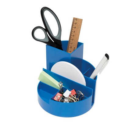 Organisateur MAULroundbox Recycled 6 compartiments bleu