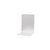 Boekensteun MAUL aluminium 16x15x21cm set 2 zilver