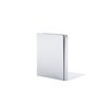 Boekensteun MAUL aluminium 16x15x21cm set 2 zilver foto