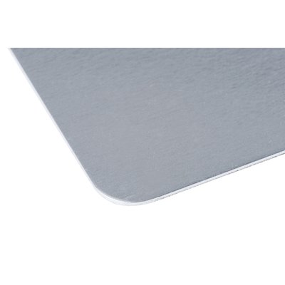 Boekensteun MAUL aluminium 16x15x21cm set 2 zilver