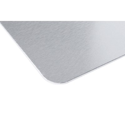 Boekensteun MAUL aluminium 12x12x17.5cm set 2 zilver