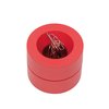 Papercliphouder MAULpro magnetisch recycled Ø73x60mm rood foto