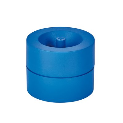 Papercliphouder MAULpro magnetisch recycled Ø73x60mm blauw