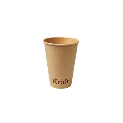 Beker kraft IEZZY 180ml 50 stuks bruin