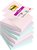 Memoblok Post-it Z-Notes R330 Super Sticky 76x76mm Soulful 6 stuks