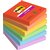 Memoblok Post-it 654 Super Sticky 76x76mm Playful 6 stuks