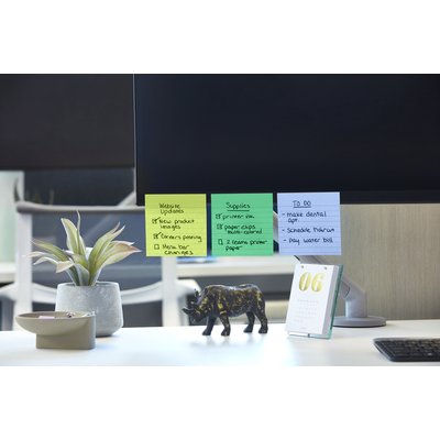 Memoblok Post-it 675-6 Super Sticky 101x101mm Oasis 6 stuks