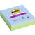 Bloc-mémos Post-it 675-3 Super Sticky 101x101mm Oasis 3 pièces