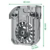 Golfmes voor rolsnijmachine Leitz Precision Office A4+ en A3 2 stuks foto