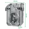 Perforatiemes voor rolsnijmachine Leitz Precision Office A4+ en A3 2 stuks photo