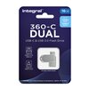 Clé USB 3.0 Integral USB-360-C Dual USB-A 16Go Photo