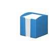Memokubus Durable ECO Blauw photo