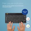 Clavier ergonomique compact R-Go Break sans fil QWERTY noir Photo