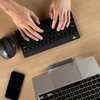 Clavier ergonomique compact R-Go Break sans fil QWERTY noir Photo