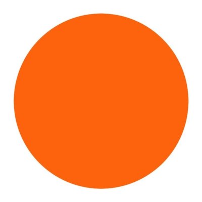 Gouache Qrea orange 500ml