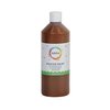 Plakkaatverf Qrea donkerbruin 500ml foto