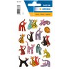 Autocollant Décor HERMA 3337 chats abstraits Photo