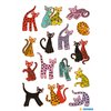 Autocollant Décor HERMA 3337 chats abstraits Photo