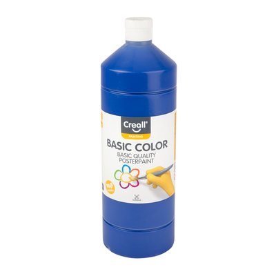 Gouache Creall Basic 11 bleu foncé 1000ml