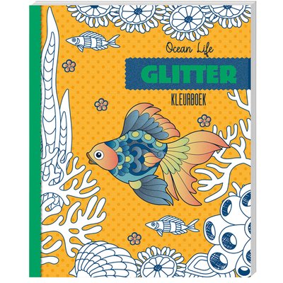 Kleurboek Interstat Glitter Ocean Life