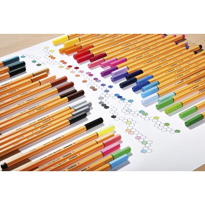Fineliner STABILO point 88/66 Arty Fin boîte 66 pièces