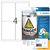 Etiquette HERMA 9534 99,1x139mm résistante intempéries blanc 40 pièces