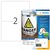 Etiquette HERMA 9541 210x148mm résistante intempéries blanc 80pcs