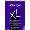 Mixed mediapapier Canson XL Fluid Mixed Media 30vel 250gr A3 extra wit foto