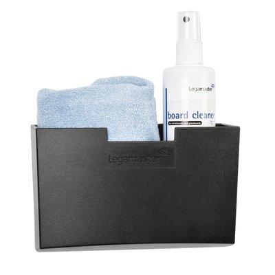 Porte-accessoires tableau en verre Legamaster noir