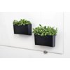 Porte-accessoires tableau en verre Legamaster noir Photo