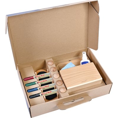 Whiteboard accessoire starter kit Legamaster WOODEN 17 stuks