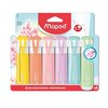 Markeerstift Maped set à 6 pastel kleuren foto