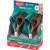 Schaar Maped Smiling Planet 12cm links display à 10 stuks assorti
