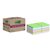 Memoblok Post-it 654 RSS12COL 76x76mm recycled colour notes pastel 12 stuks