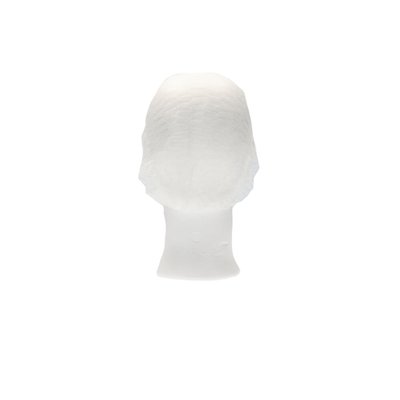 Haarnet CMT clip non-woven M 50cm PP wit 100 stuks