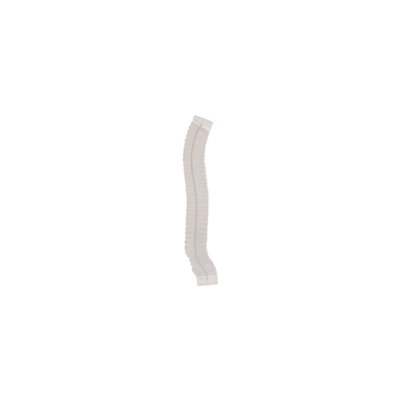 Haarnet CMT clip non-woven L 53cm PP wit 100 stuks