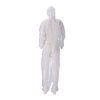 Overall CMT L non-woven ritssluiting PP wit 50 stuks foto