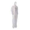 Overall CMT M non-woven ritssluiting PP wit 50 stuks foto